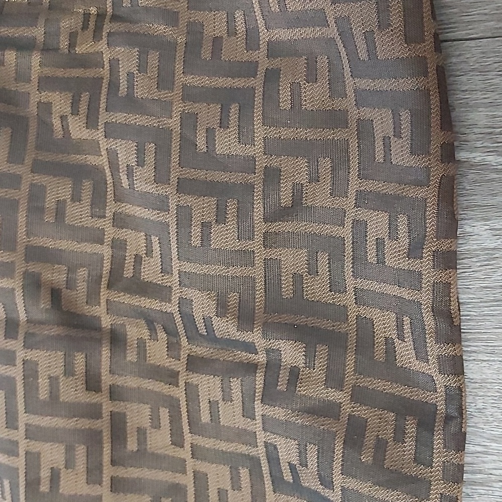 Fendi Brown FF Purse LINING - Picture 6 of 8